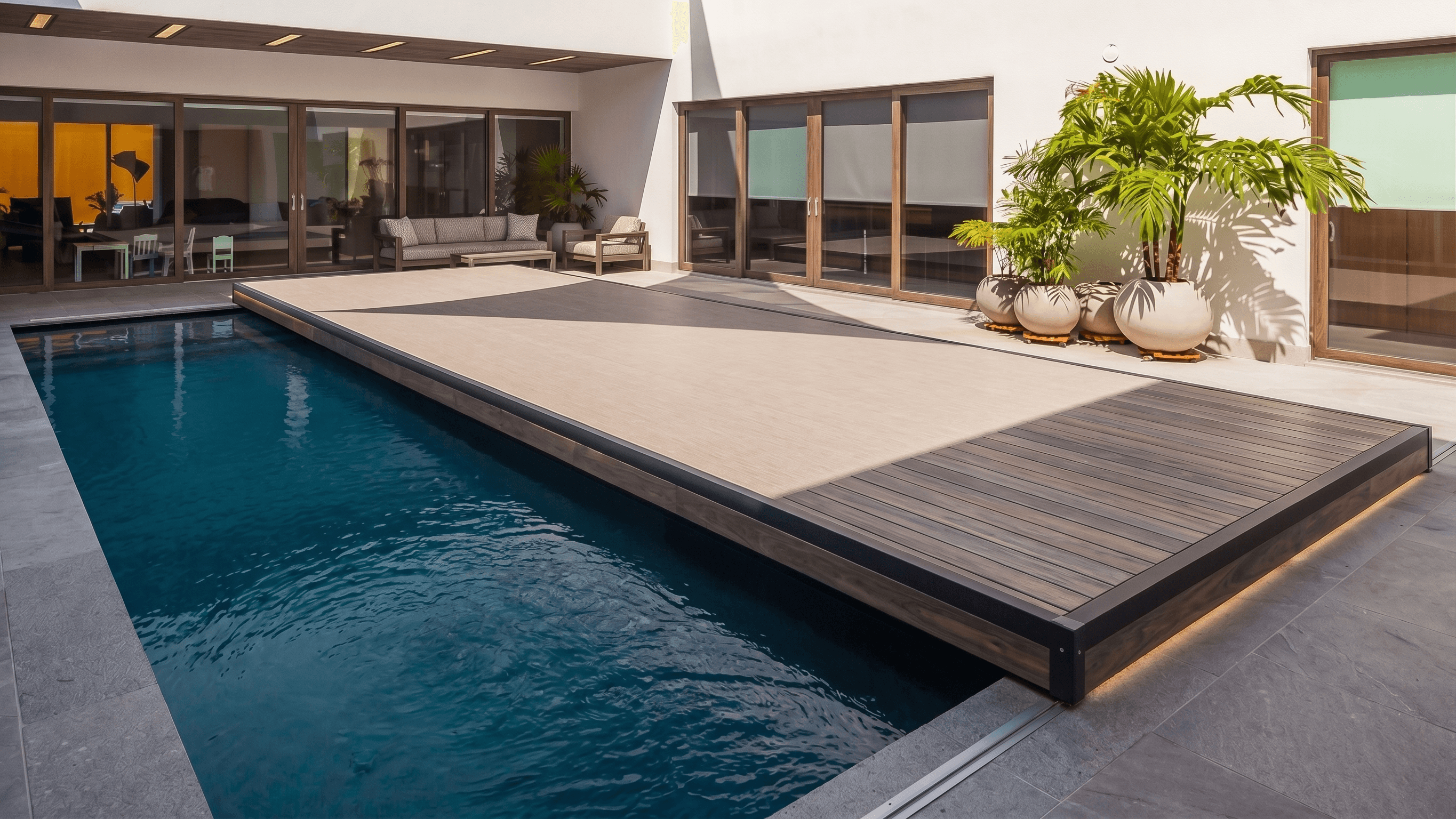 Slatted Pool Cover
