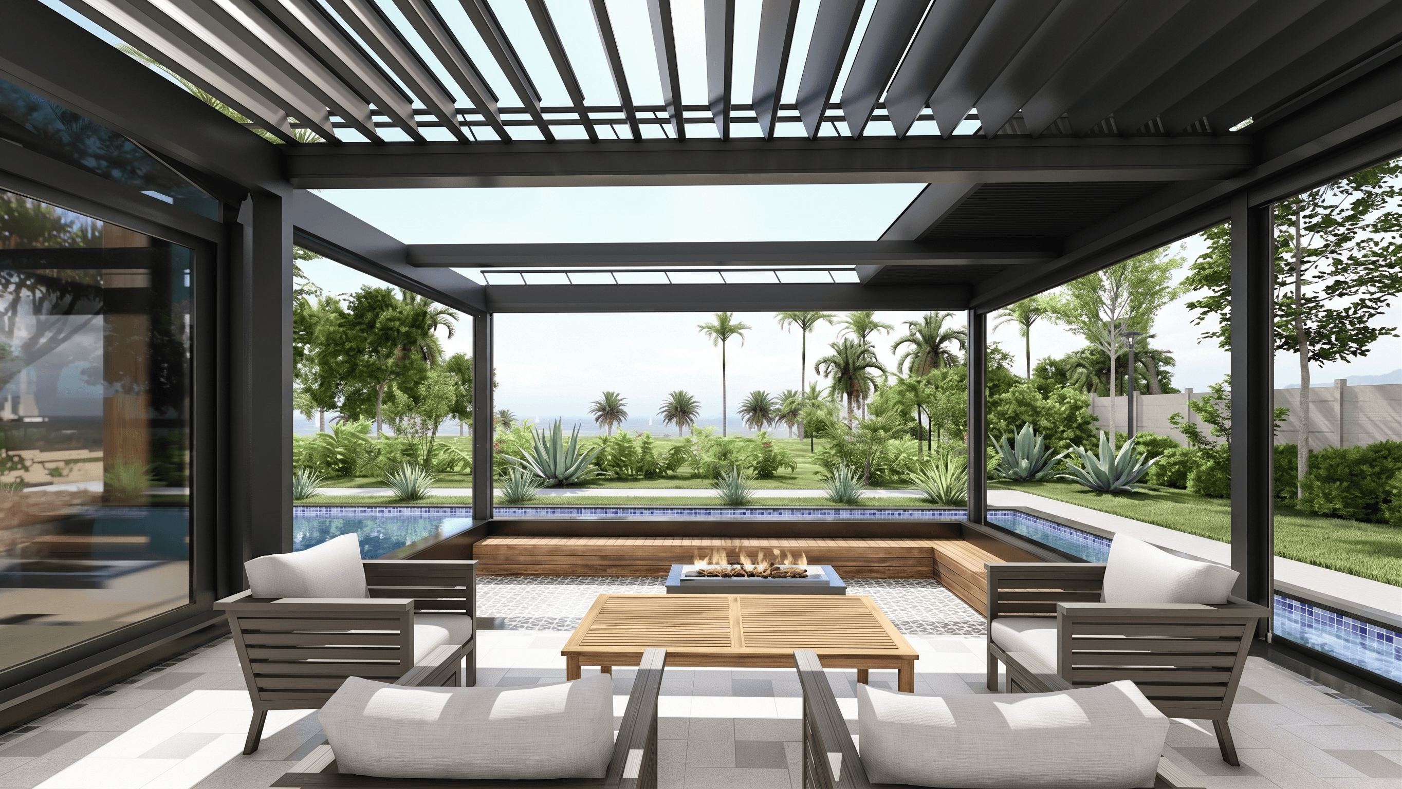 Apertolux Fixed and Retractable Pergolas