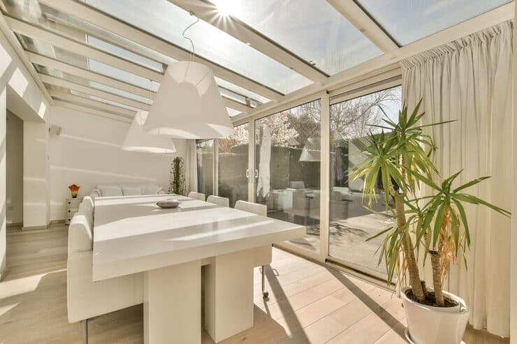 Panoramic Glass Pergola